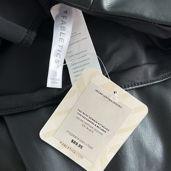 Fabletics Leather Leggings - Picture 8 of 8